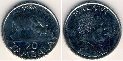 20 Tambala Malawi (1964 - ) Steel/Nickel 