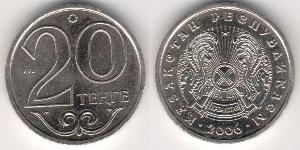 20 Tenge Kasachstan (1991 - )  
