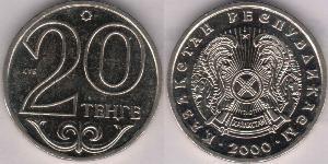 20 Tenge Kazakistan (1991 - )  