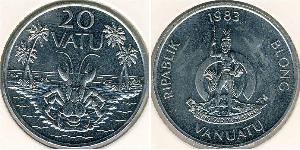 20 Vatu Vanuatu (1980 - )  