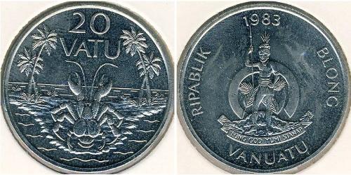 20 Vatu Vanuatu (1980 - )  