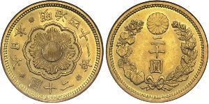 20 Yen Japan Gold 