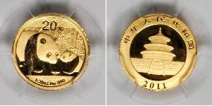 20 Yuan China Gold 