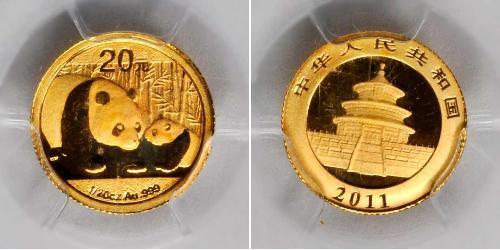 20 Yuan China Gold 