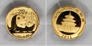 20 Yuan Chine Or 
