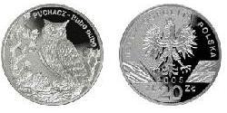 20 Zloty Third Polish Republic (1991 - ) Argento 