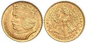 20 Zloty Second Polish Republic (1918 - 1939) Gold 