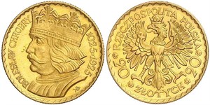 20 Zloty Second Polish Republic (1918 - 1939) Gold 