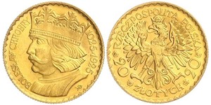 20 Zloty Deuxième République de Pologne (1918 - 1939) Or 