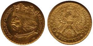 20 Zloty Deuxième République de Pologne (1918 - 1939) Or 