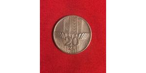20 Zloty Volksrepublik Polen (1952-1990)  