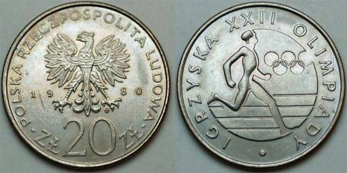 20 Zloty Volksrepublik Polen (1952-1990)  
