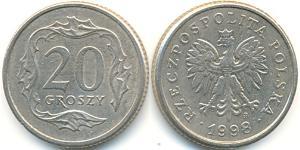 20 Грош Республика Польша (1991 - )  