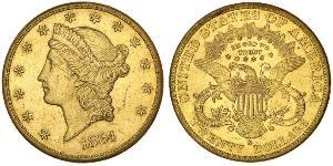 20 Долар США (1776 - ) Золото 