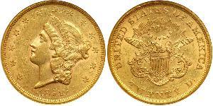 20 Долар США (1776 - ) Золото 