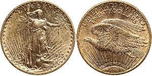 20 Долар США (1776 - ) Золото 