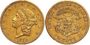 20 Долар США (1776 - ) Золото 