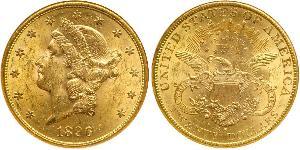 20 Долар США (1776 - ) Золото 