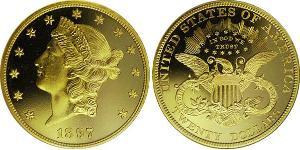 20 Долар США (1776 - ) Золото 