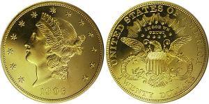 20 Долар США (1776 - ) Золото 