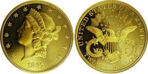 20 Долар США (1776 - ) Золото 
