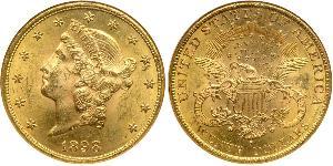 20 Долар США (1776 - ) Золото 