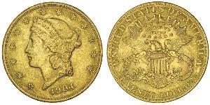 20 Долар США (1776 - ) Золото 