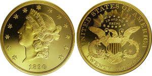 20 Долар США (1776 - ) Золото 