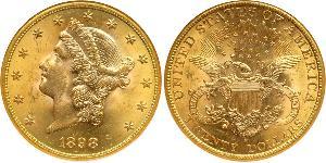 20 Долар США (1776 - ) Золото 