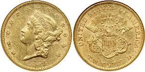 20 Долар США (1776 - ) Золото 