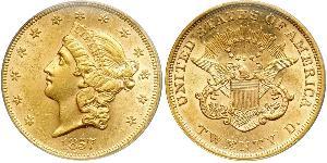 20 Долар США (1776 - ) Золото 