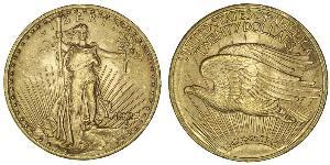20 Долар США (1776 - ) Золото 
