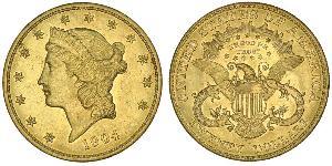 20 Долар США (1776 - ) Золото 