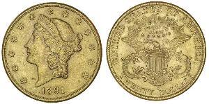 20 Долар США (1776 - ) Золото 