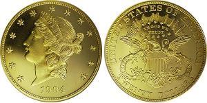 20 Долар США (1776 - ) Золото 