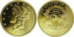 20 Долар США (1776 - ) Золото 