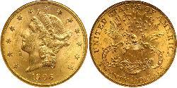 20 Dollar 美利堅合眾國 (1776 - ) 金 