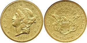 20 Доллар США (1776 - ) Золото 