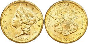 20 Доллар США (1776 - ) Золото 