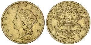 20 Доллар США (1776 - ) Золото 