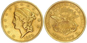 20 Доллар США (1776 - ) Золото 