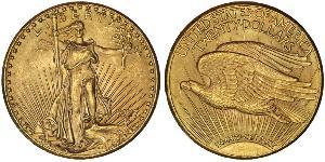 20 Доллар США (1776 - ) Золото 