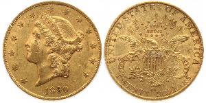 20 Доллар США (1776 - ) Золото 