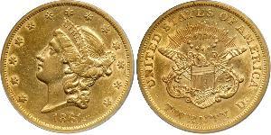 20 Доллар США (1776 - ) Золото 