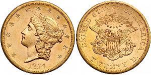 20 Доллар США (1776 - ) Золото 