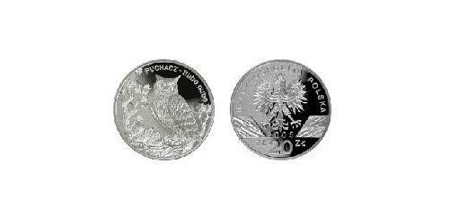 20 Злотий Республіка Польща (1991 - ) Срібло 
