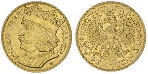 20 Злотый Польская Республика (1918 - 1939) Золото 