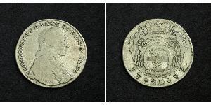20 Крейцер Зальцбург Срібло Count Hieronymus von Colloredo (1732 - 1812)