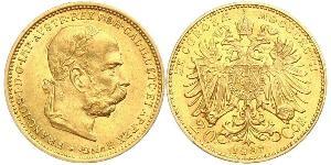 20 Крона Австро-Угорщина (1867-1918) Золото Франц Иосиф I (1830 - 1916)