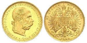 20 Крона Австро-Угорщина (1867-1918) Золото Франц Иосиф I (1830 - 1916)